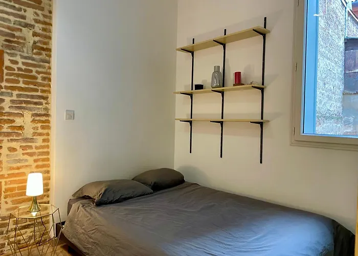 Capitole, Grand T1 Bis, Lumineux, Neuf. Апартаменты